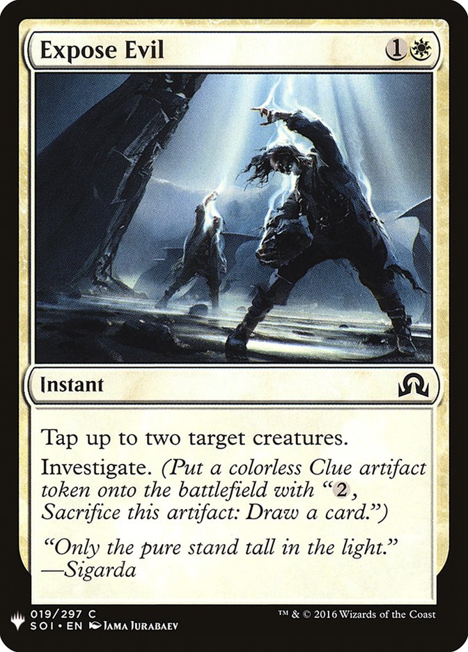 Expose Evil [Mystery Booster] | Good Games Morley