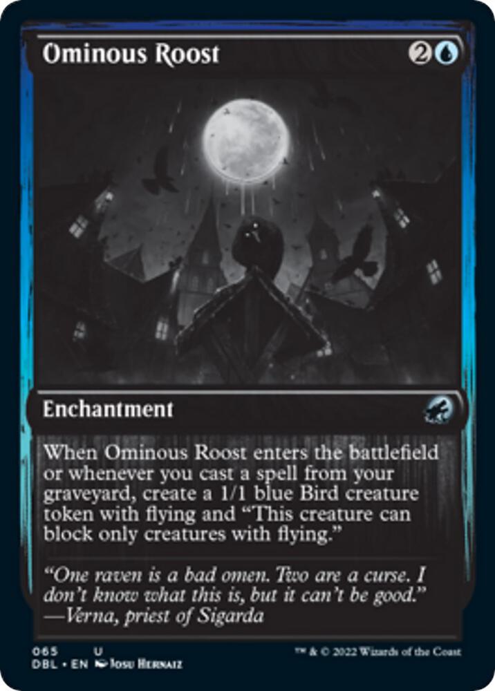 Ominous Roost 65/534 (Innistrad: Double Feature)  - Foil | Good Games Morley