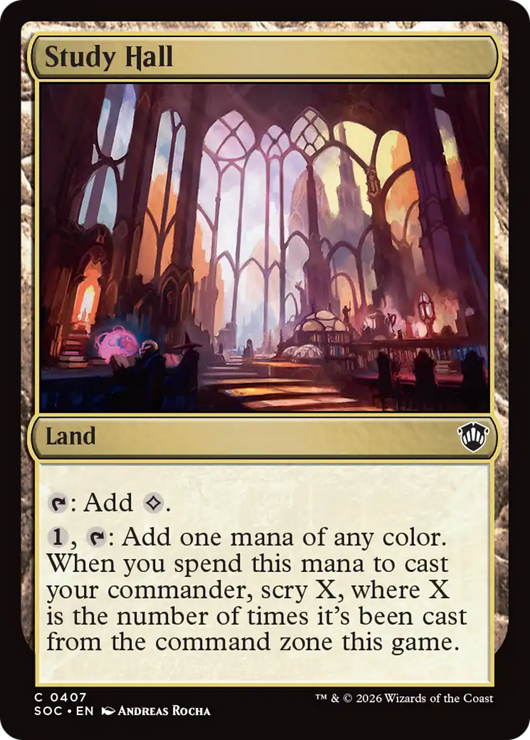 Study Hall [Secrets of Strixhaven Commander] | Good Games Morley