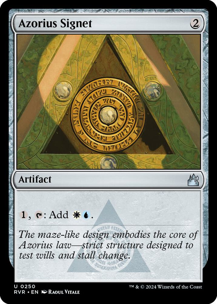 Azorius Signet 250/291 (Ravnica Remastered)  | Good Games Morley