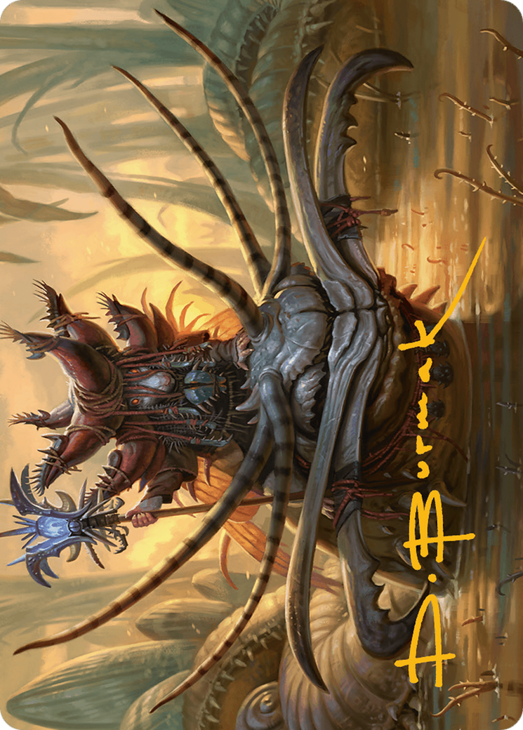 Wick's Patrol Art Card (Gold-Stamped Signature) [Bloomburrow Art Series] | Good Games Morley