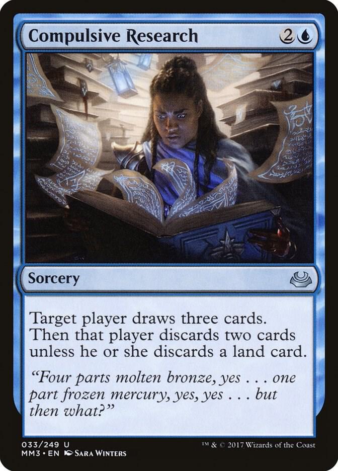 Compulsive Research 33/249 (Modern Masters 2017)  - Foil | Good Games Morley