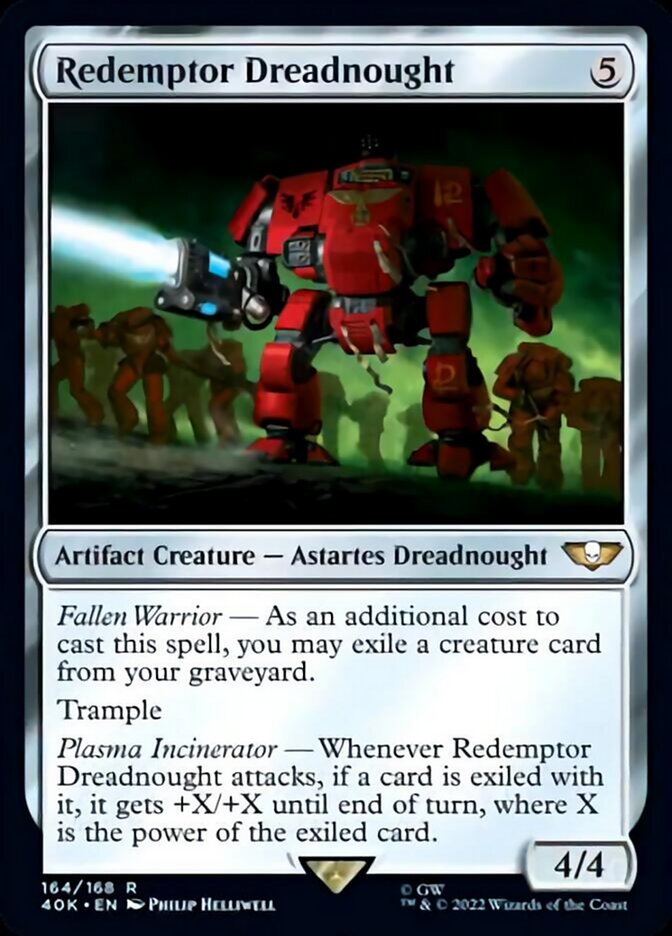 Redemptor Dreadnought (Surge Foil) [Warhammer 40,000] | Good Games Morley