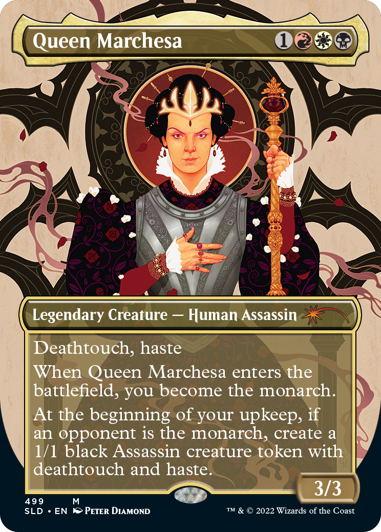 Queen Marchesa (Borderless) [Secret Lair Drop Series] | Good Games Morley