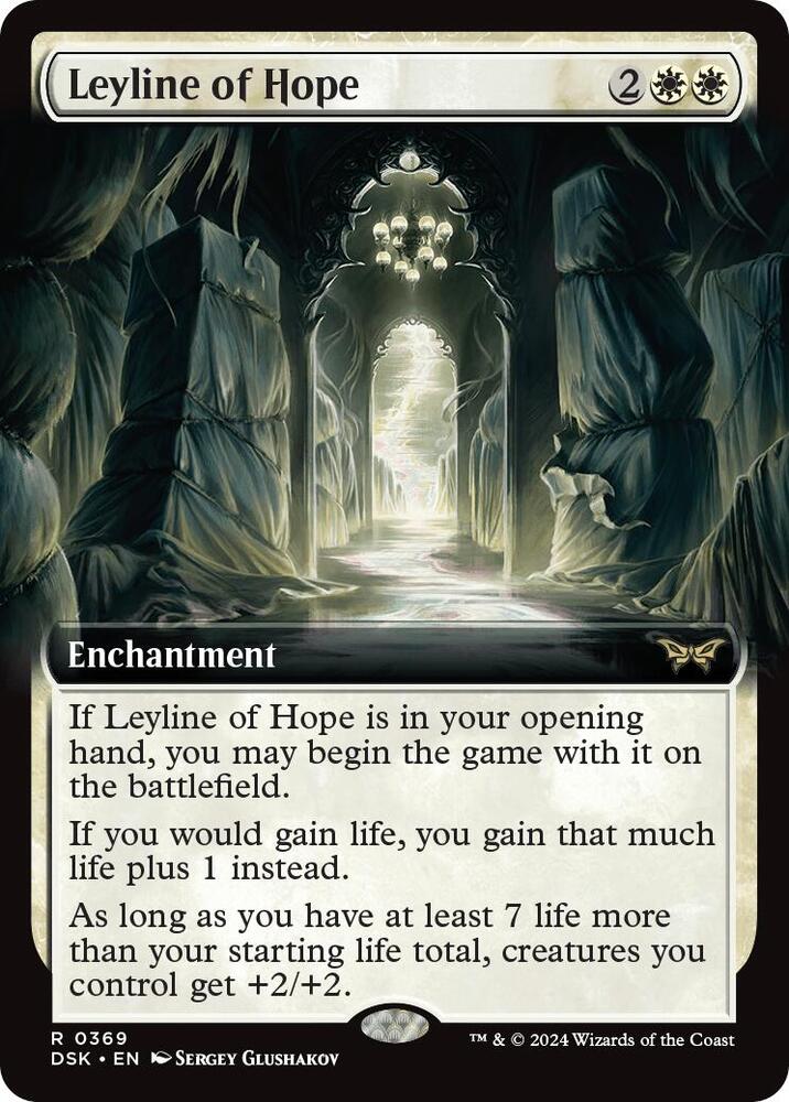 Leyline of Hope 369/286 (Duskmourn: House of Horror)  - Extended Art | Good Games Morley