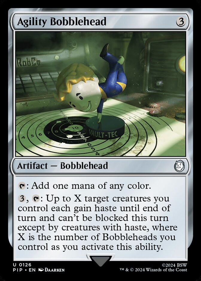 Agility Bobblehead 126 (Universes Beyond: Fallout)  | Good Games Morley