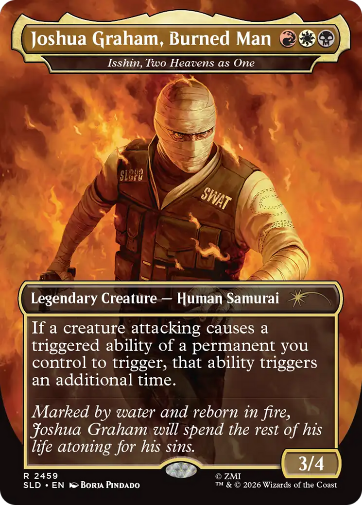 Joshua Graham, Burned Man - Isshin, Two Heavens as One [Secret Lair Drop Series] | Good Games Morley