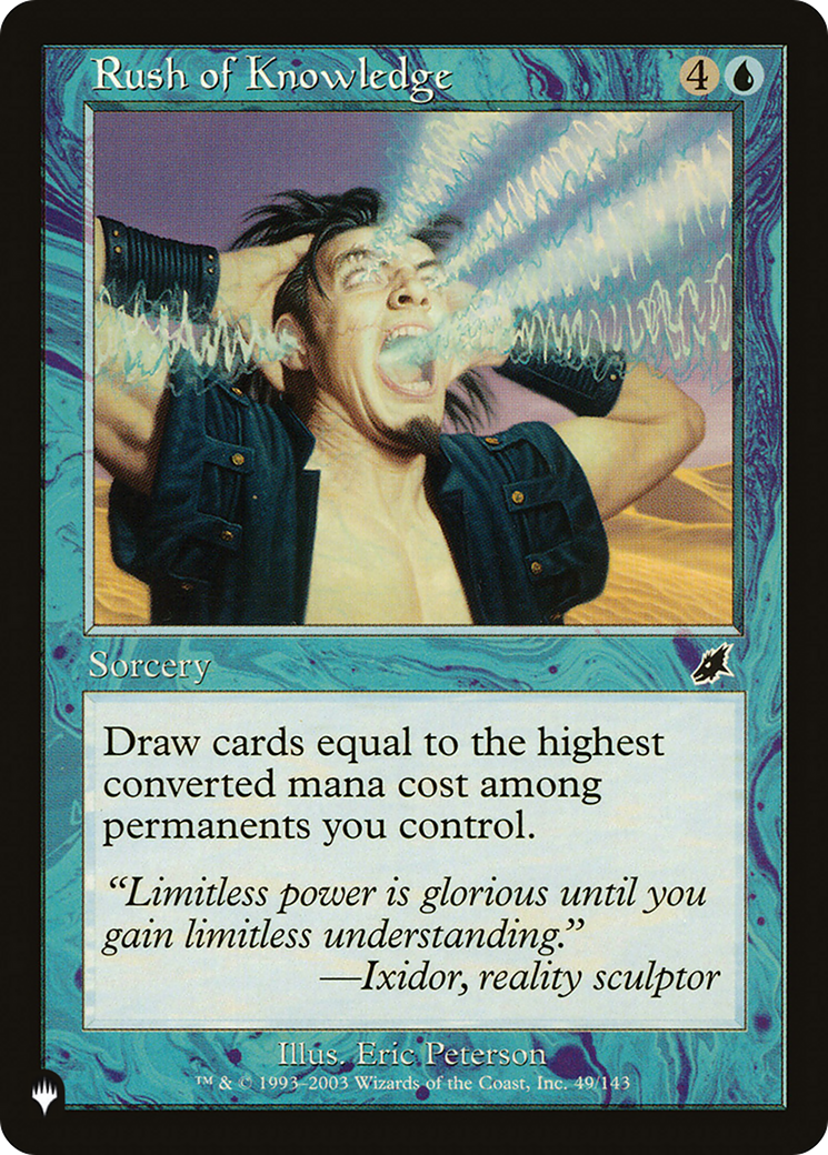 Rush of Knowledge [The List] | Good Games Morley