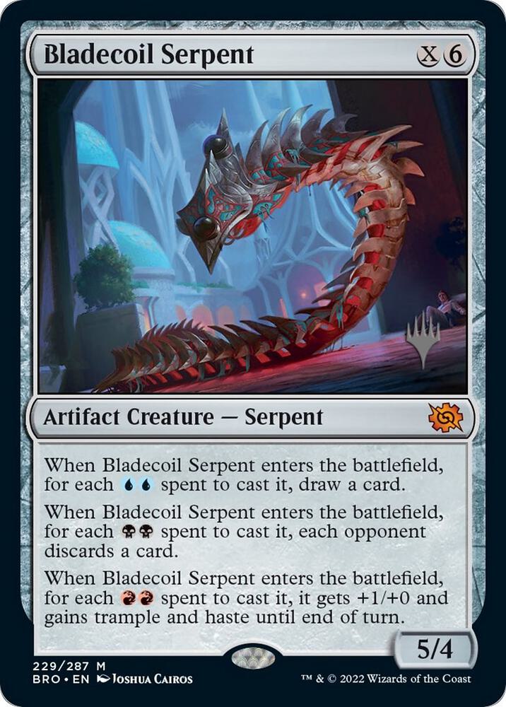 Bladecoil Serpent 229p/169 (Promo Pack: The Brothers' War)  | Good Games Morley
