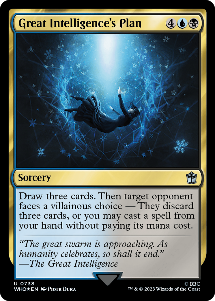 Great Intelligence's Plan (Surge Foil) [Doctor Who] | Good Games Morley