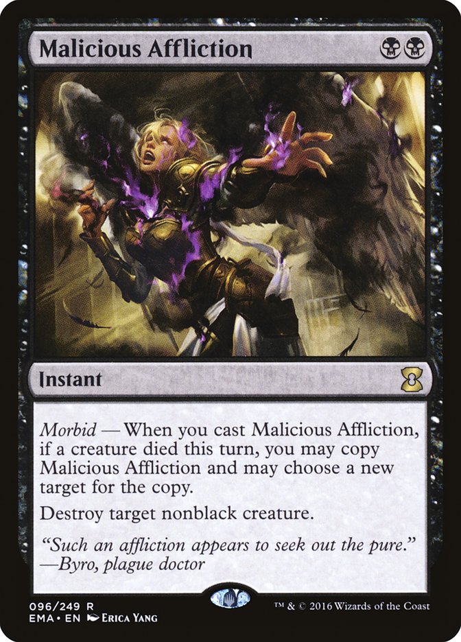 Malicious Affliction 96/249 (Eternal Masters)  | Good Games Morley
