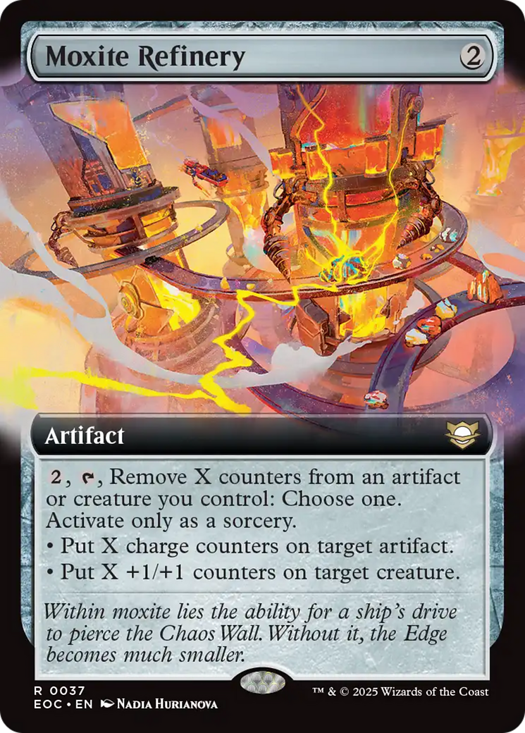 Moxite Refinery (Extended Art) [Edge of Eternities Commander] | Good Games Morley