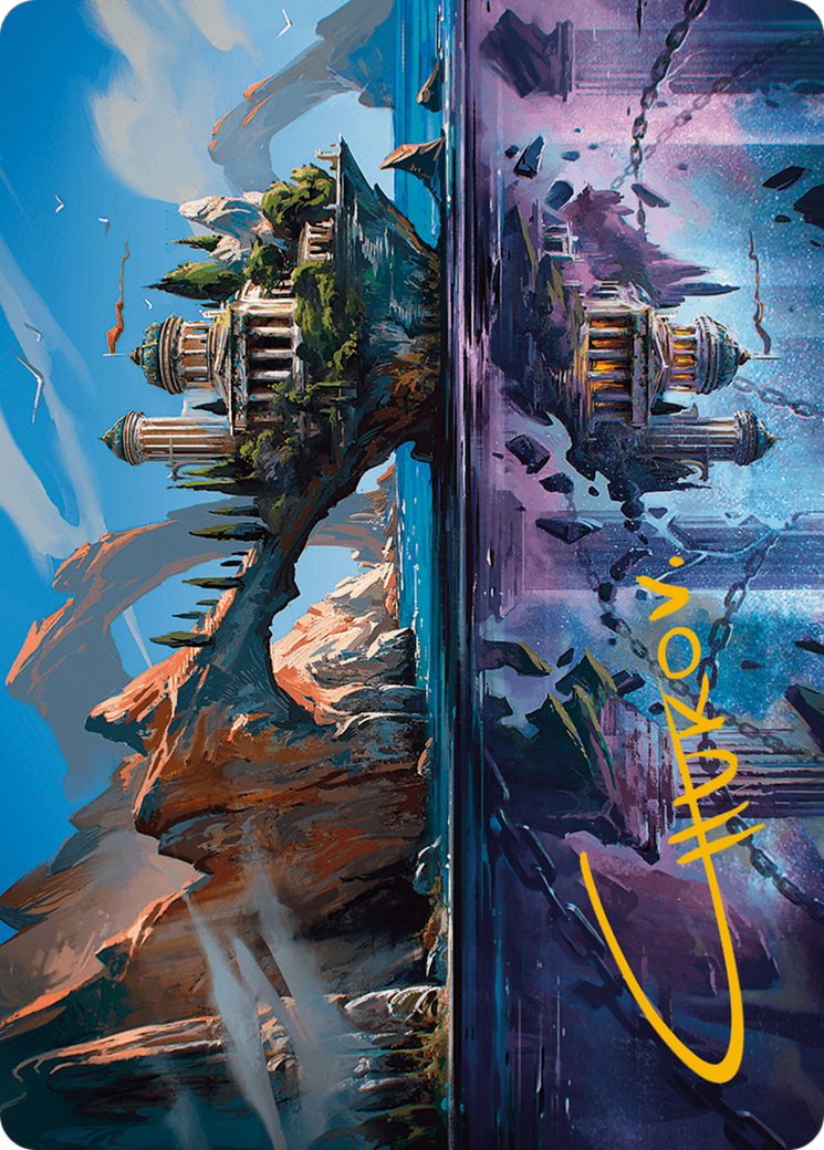 Copy Land Art Card (Gold-Stamped Signature) [Modern Horizons 3 Art Series] | Good Games Morley