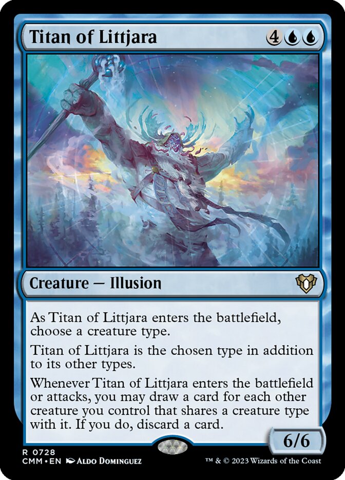 Titan of Littjara 728/451 (Commander Masters)  | Good Games Morley