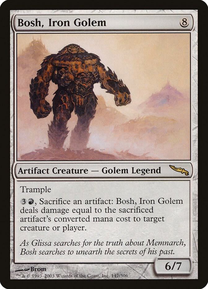 Bosh, Iron Golem 147/306 (Mirrodin)  | Good Games Morley