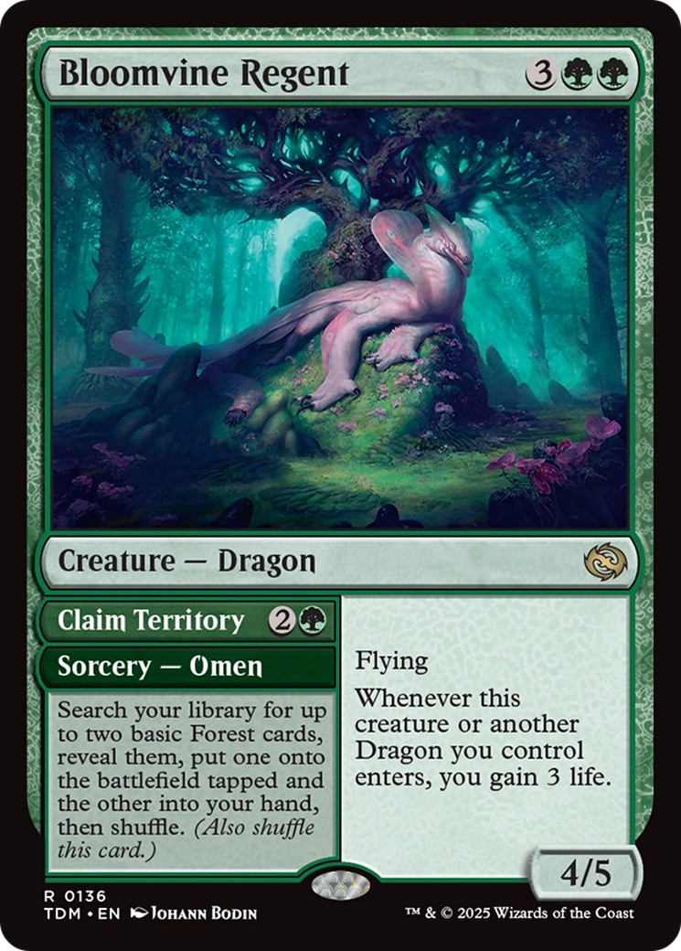 Bloomvine Regent [Tarkir: Dragonstorm] | Good Games Morley