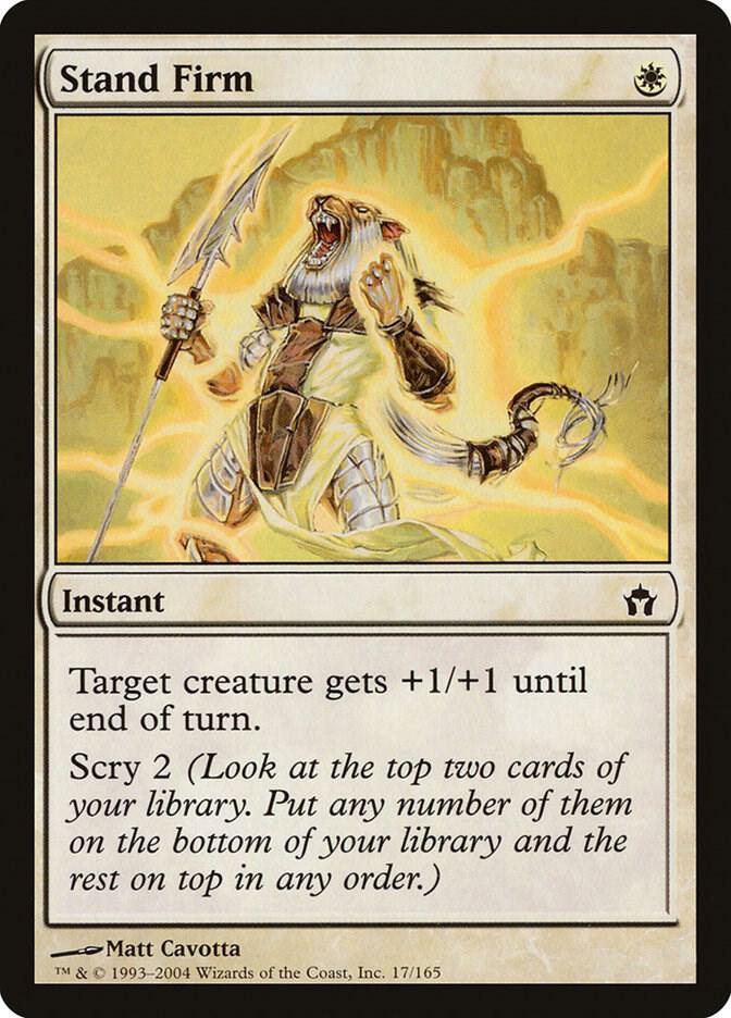 Stand Firm 17/165 (Fifth Dawn)  - Foil | Good Games Morley