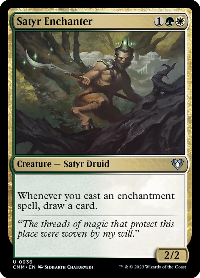 Satyr Enchanter 936/451 (Commander Masters)  | Good Games Morley