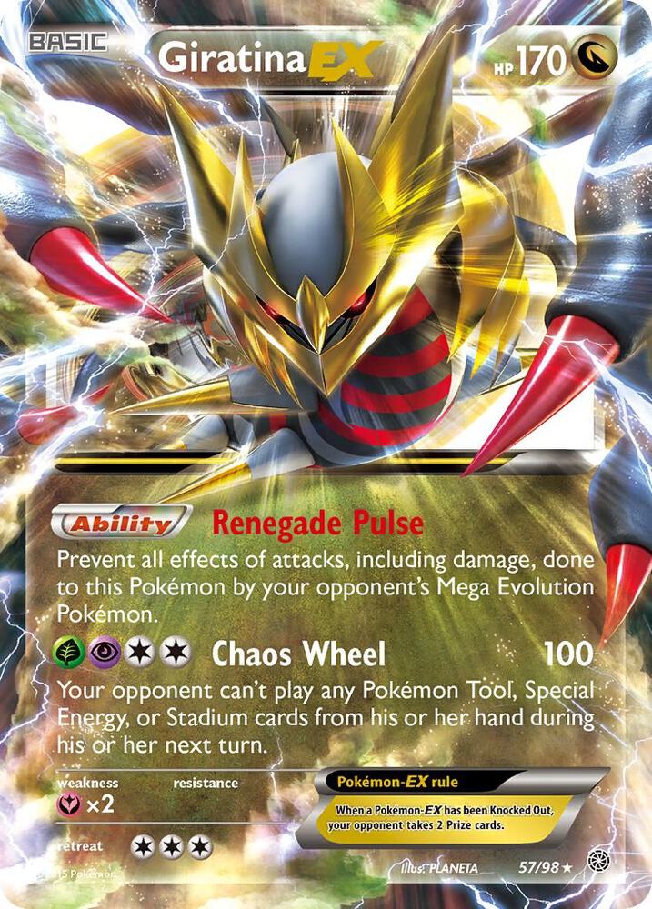 Giratina EX 57/98 (XY - Ancient Origins)  - Holofoil | Good Games Morley