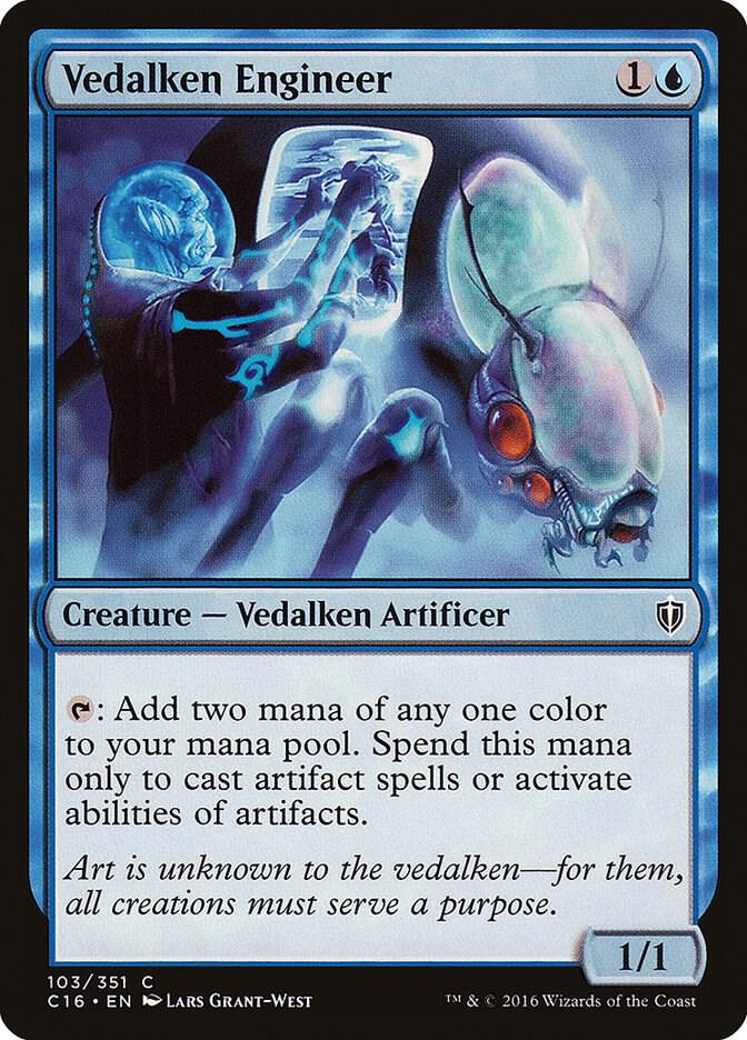 Vedalken Engineer 103/351 (Commander 2016)  | Good Games Morley