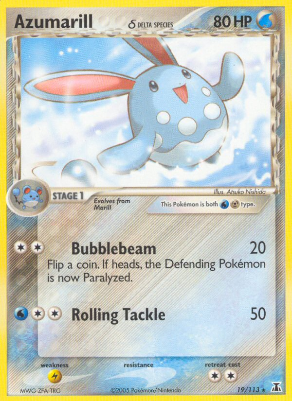 Azumarill (19/113) (Delta Species) [EX: Delta Species] | Good Games Morley