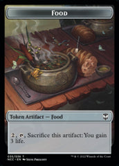 Food // Citizen Double-Sided Token [Streets of New Capenna Commander Tokens] | Good Games Morley