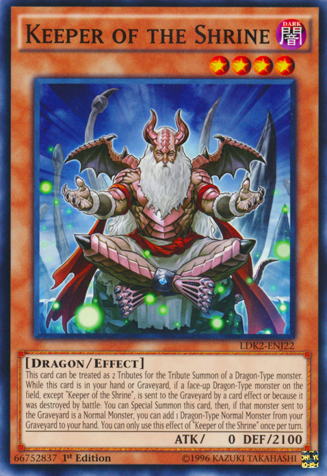 Keeper of the Shrine [LDK2-ENJ22] Common | Good Games Morley