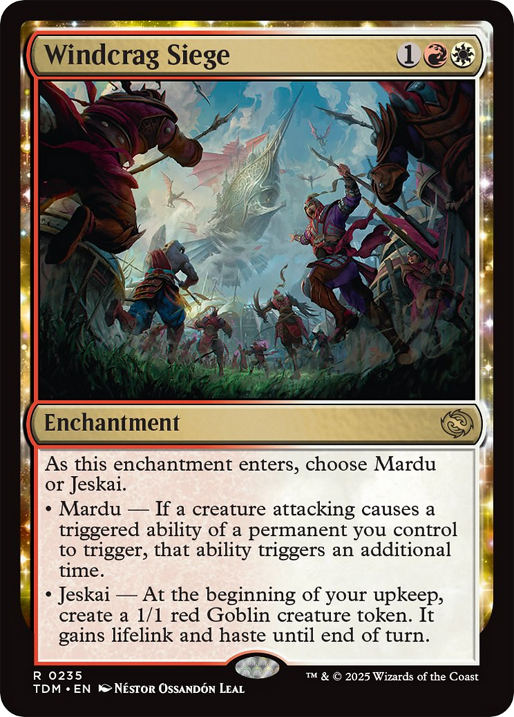 Windcrag Siege [Tarkir: Dragonstorm] | Good Games Morley
