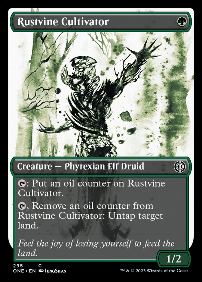 Rustvine Cultivator (Showcase Ichor) [Phyrexia: All Will Be One] | Good Games Morley