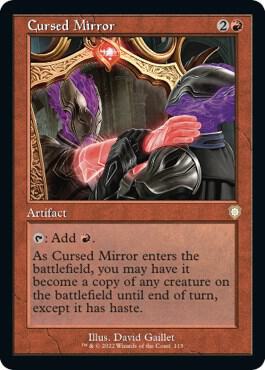Cursed Mirror Retro Frame 115/40 (Commander: The Brothers' War)  | Good Games Morley