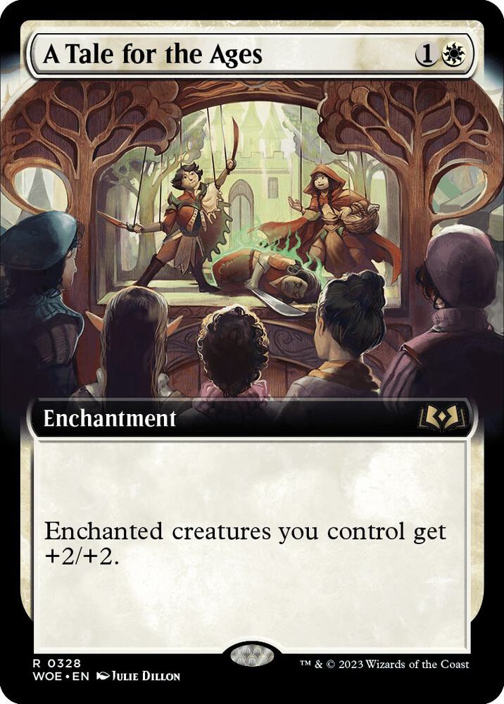 A Tale for the Ages 328/276 (Wilds of Eldraine)  - Extended Art Foil | Good Games Morley
