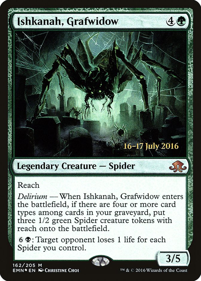 Ishkanah, Grafwidow [Eldritch Moon Prerelease Promos] | Good Games Morley