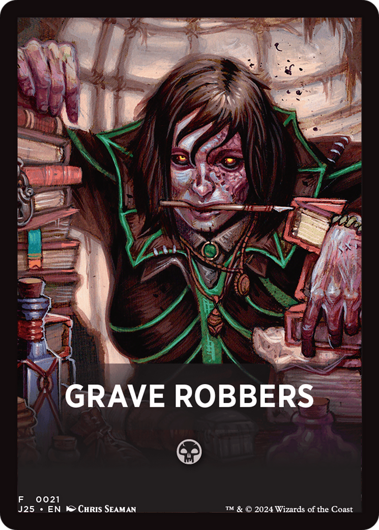 Grave Robbers Theme Card [Foundations Jumpstart Front Cards] | Good Games Morley