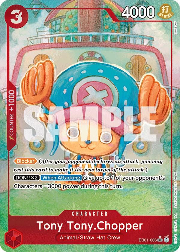 Tony Tony.Chopper EB01-006 (Extra Booster: Memorial Collection)  - Alternate Art Foil | Good Games Morley