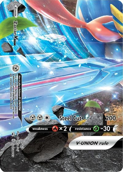 Zacian V-Union (SWSH165) [Sword & Shield: Black Star Promos] | Good Games Morley