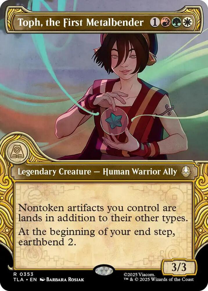 Toph, the First Metalbender 353/286 (Avatar: The Last Airbender)  - Showcase Foil | Good Games Morley
