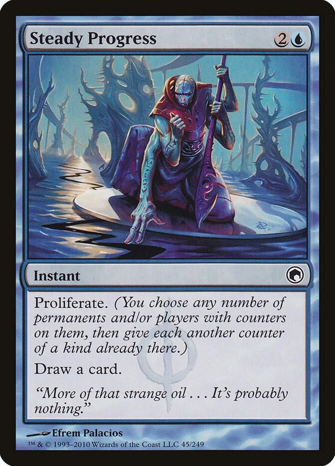 Steady Progress 45/249 (Scars of Mirrodin)  | Good Games Morley