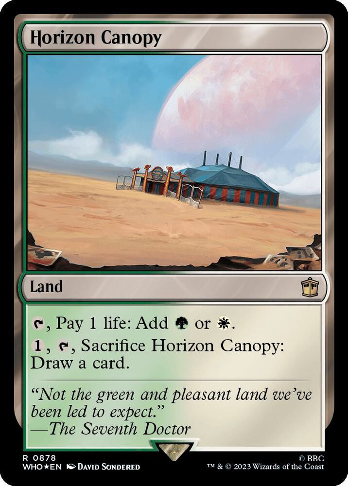 Horizon Canopy 878/331 (Universes Beyond: Doctor Who)  - Surge Foil | Good Games Morley