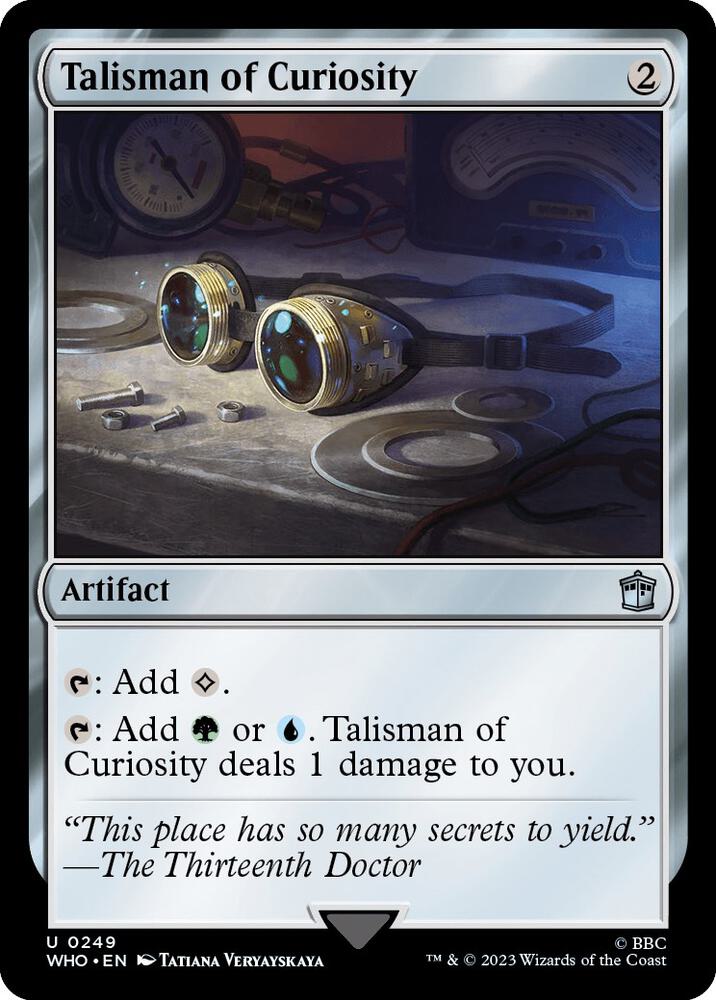 Talisman of Curiosity 249/331 (Universes Beyond: Doctor Who)  - Foil | Good Games Morley