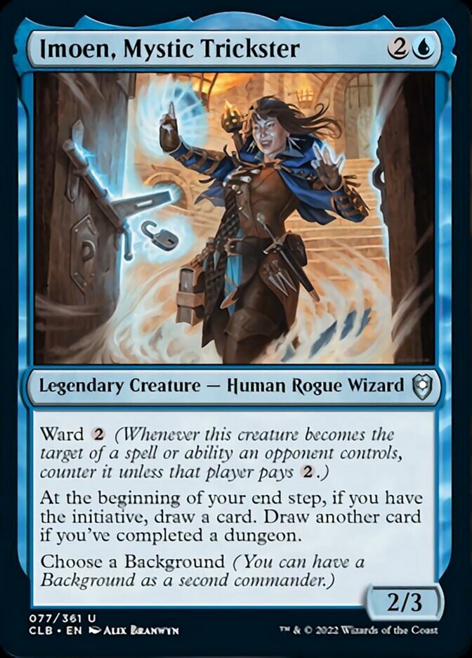 Imoen, Mystic Trickster [Commander Legends: Battle for Baldur's Gate] | Good Games Morley