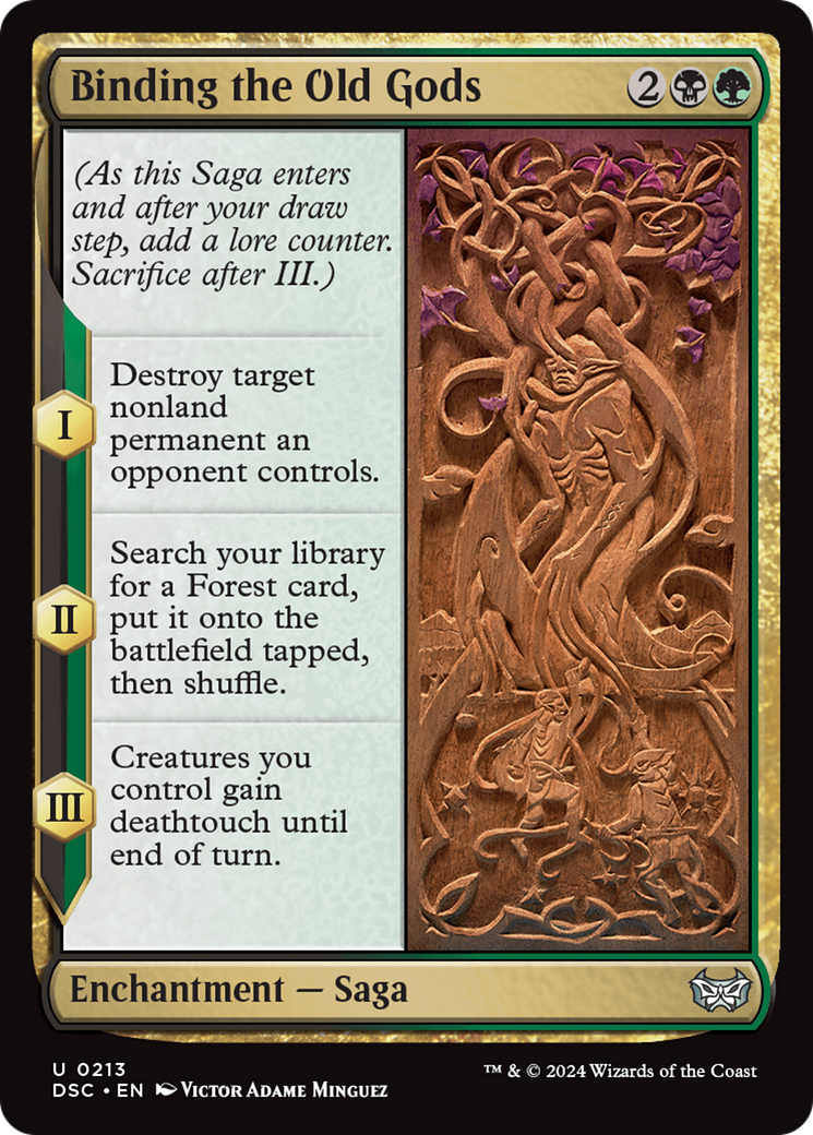 Binding the Old Gods [Duskmourn: House of Horror Commander] | Good Games Morley