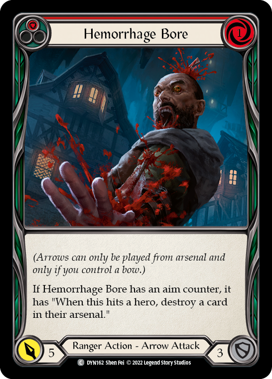 Hemorrhage Bore (Red) [DYN162] (Dynasty) | Good Games Morley