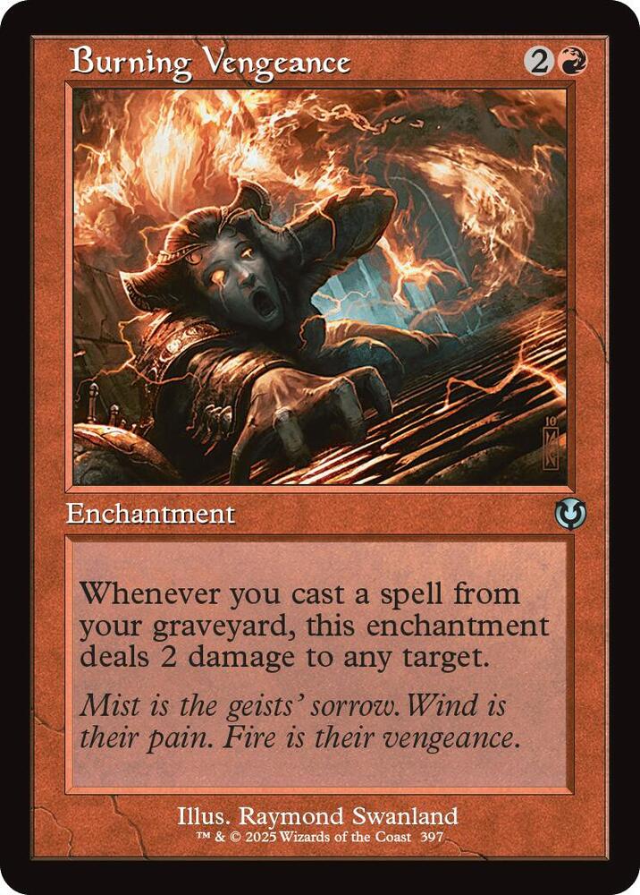 Burning Vengeance 397/287 (Innistrad Remastered)  - Retro | Good Games Morley