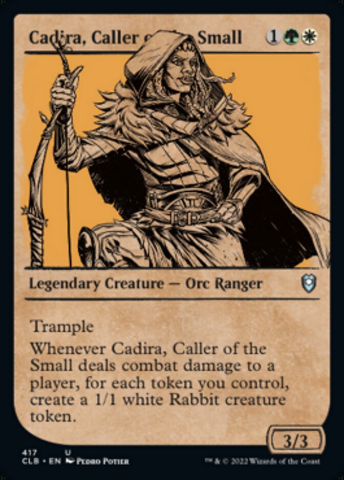 Cadira, Caller of the Small (Showcase) [Commander Legends: Battle for Baldur's Gate] | Good Games Morley