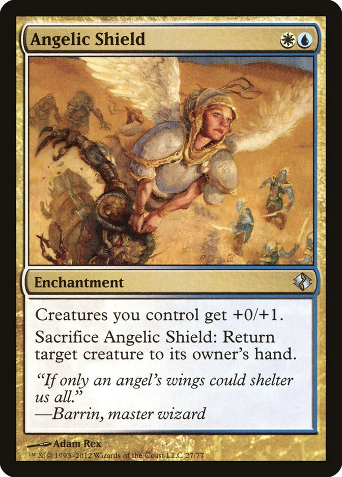 Angelic Shield [Duel Decks: Venser vs. Koth] | Good Games Morley