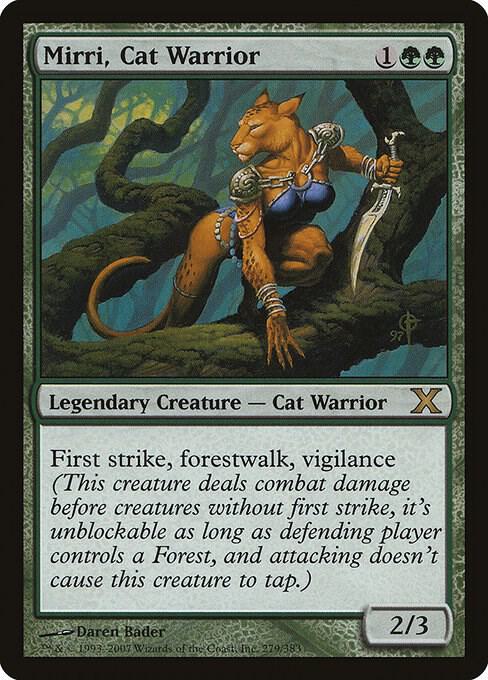 Mirri, Cat Warrior 279/383 (10th Edition)  | Good Games Morley