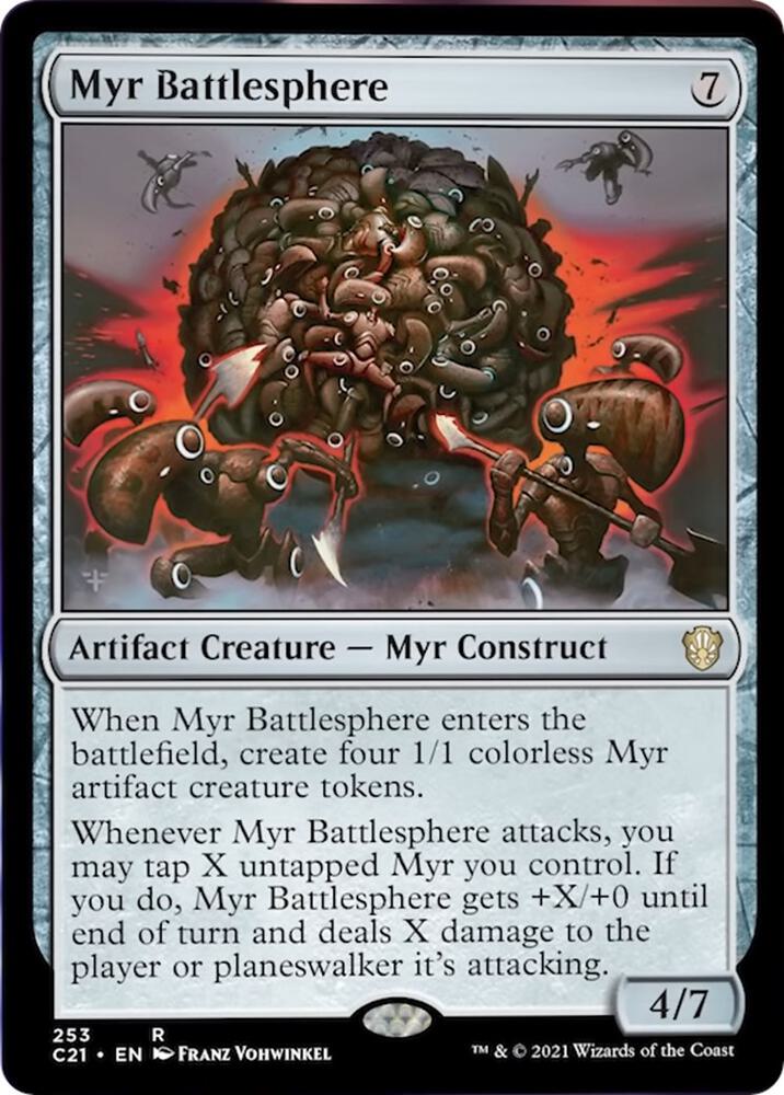 Myr Battlesphere 253/81 (Commander 2021)  | Good Games Morley
