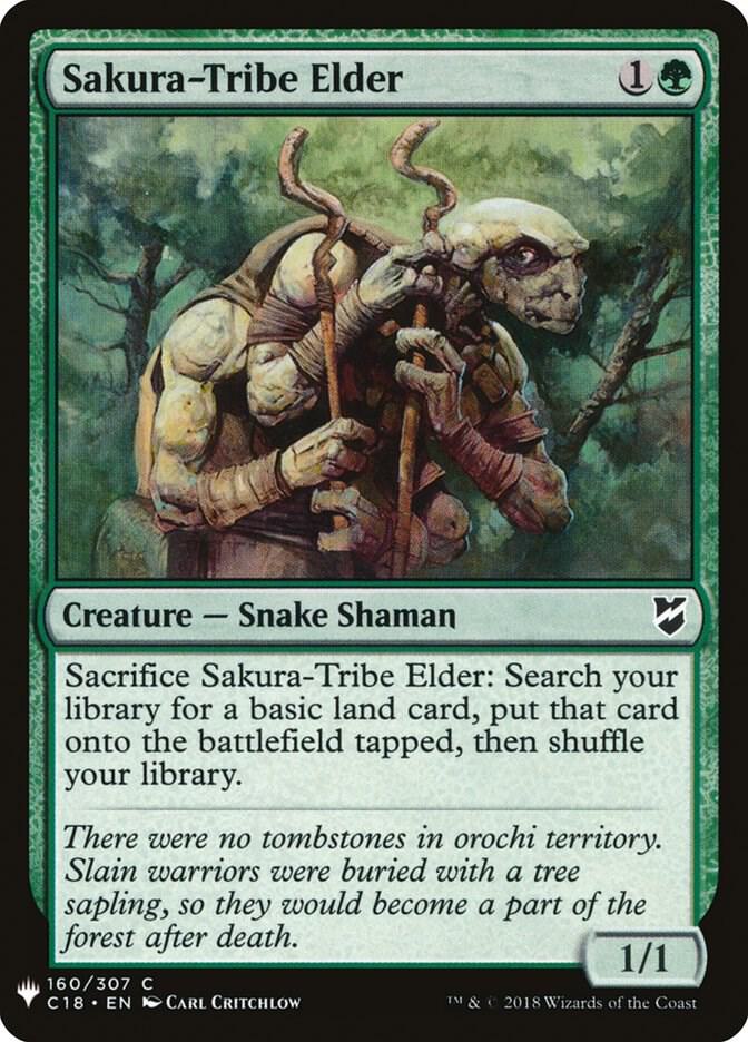 Sakura-Tribe Elder C18-160/5075 (The List Reprints)  | Good Games Morley