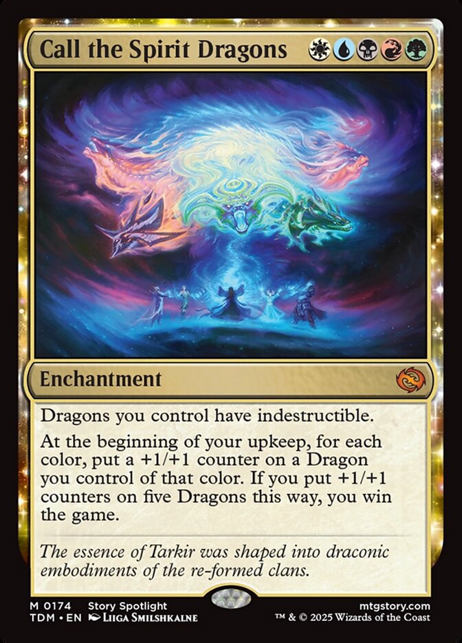 Call the Spirit Dragons 174/291 (Tarkir: Dragonstorm)  | Good Games Morley