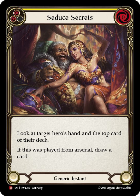 Seduce Secrets [HVY212] (Heavy Hitters)  Rainbow Foil | Good Games Morley